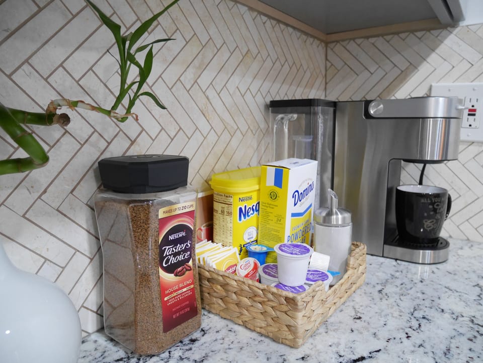 Coffee, Tea, Etc. Are Available