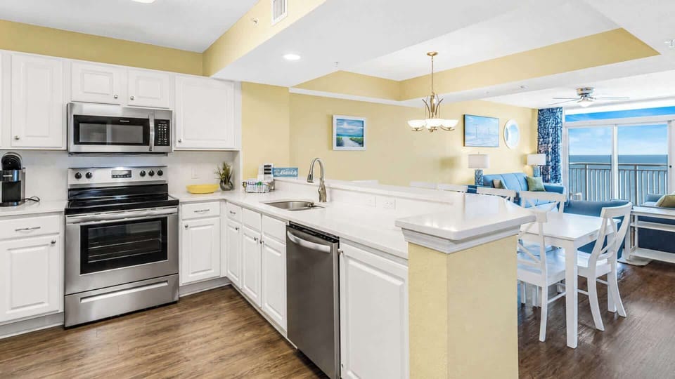 Kitchen with Electric Stove