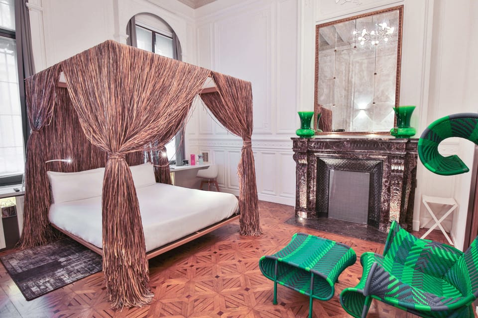 Premium bedding, memory foam beds, free minibar items, in-room safe
