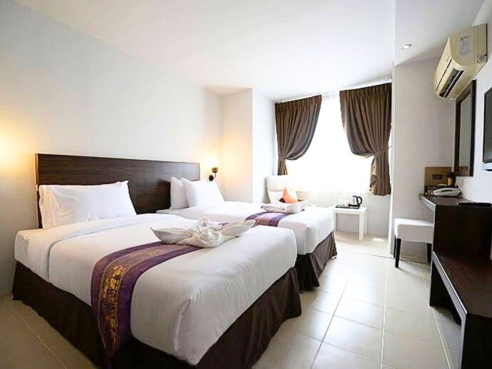 In-room safe, blackout drapes, free cribs/infant beds, free WiFi