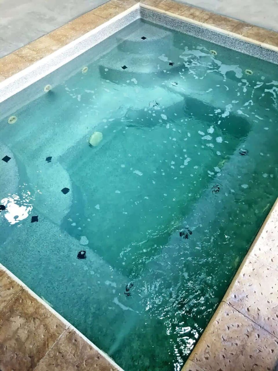 Yes, to enjoying a relaxing soak in the resort indoor pool hot tub.