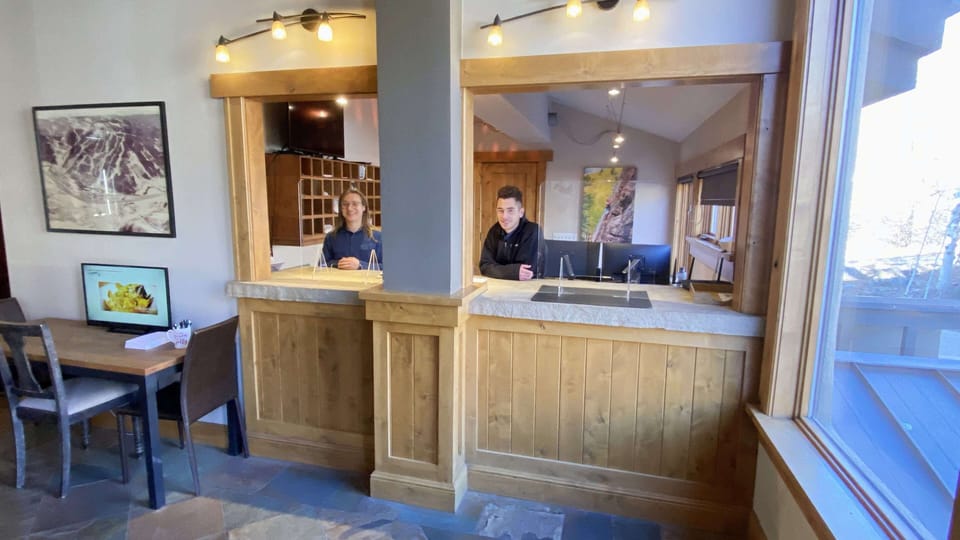 You will be greeted upon your arrival at our on site front desk. 