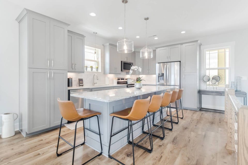 A true Chef's kitchen with all the modern appliances you will need