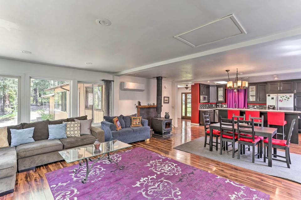 Living Room | Wood-Burning Stove