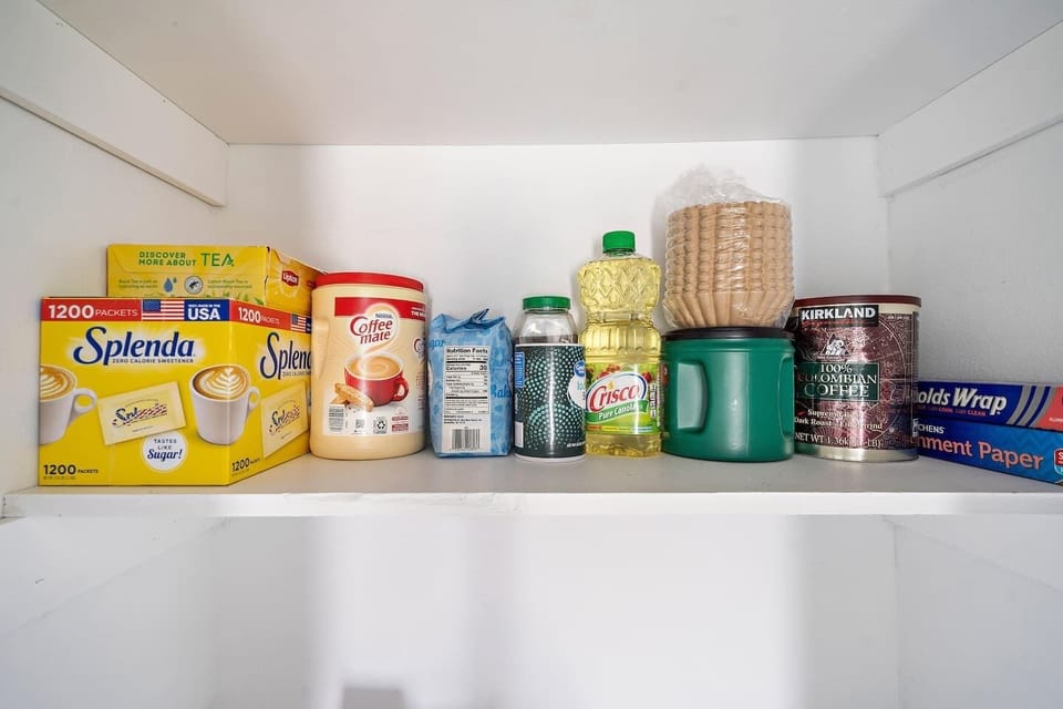 More cooking essentials.