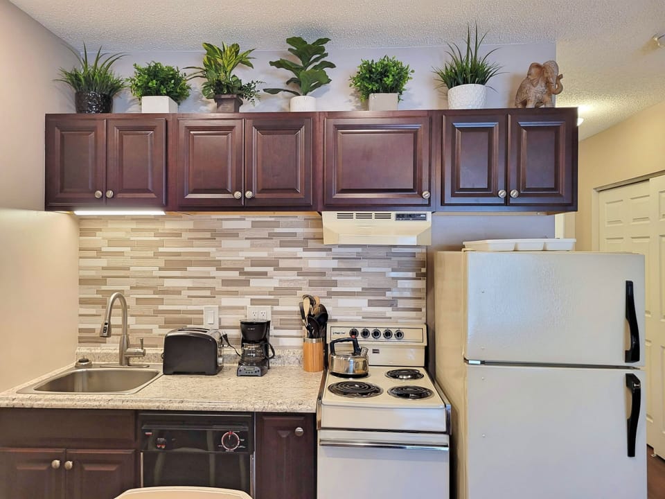 Inviting kitchen area