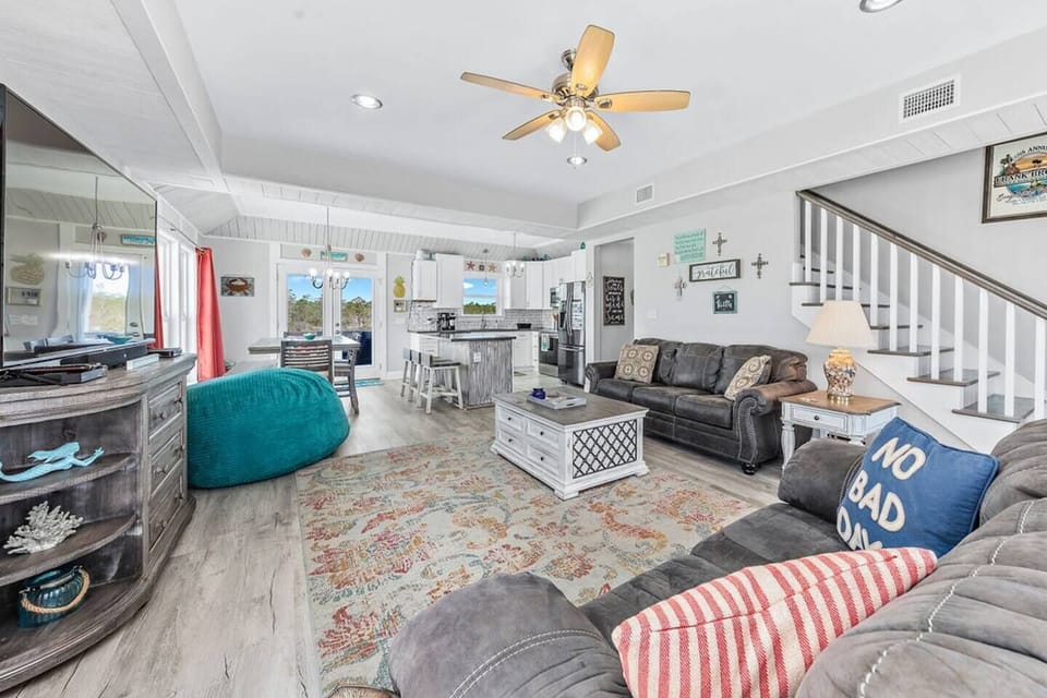 Large open floor plan