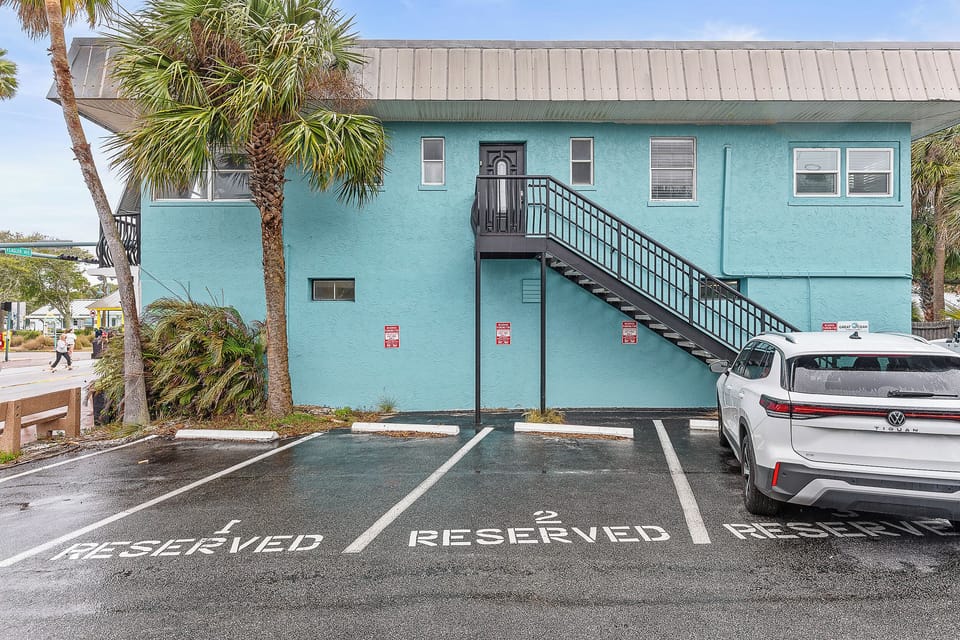 Exterior Stairway off of Flagler Ave