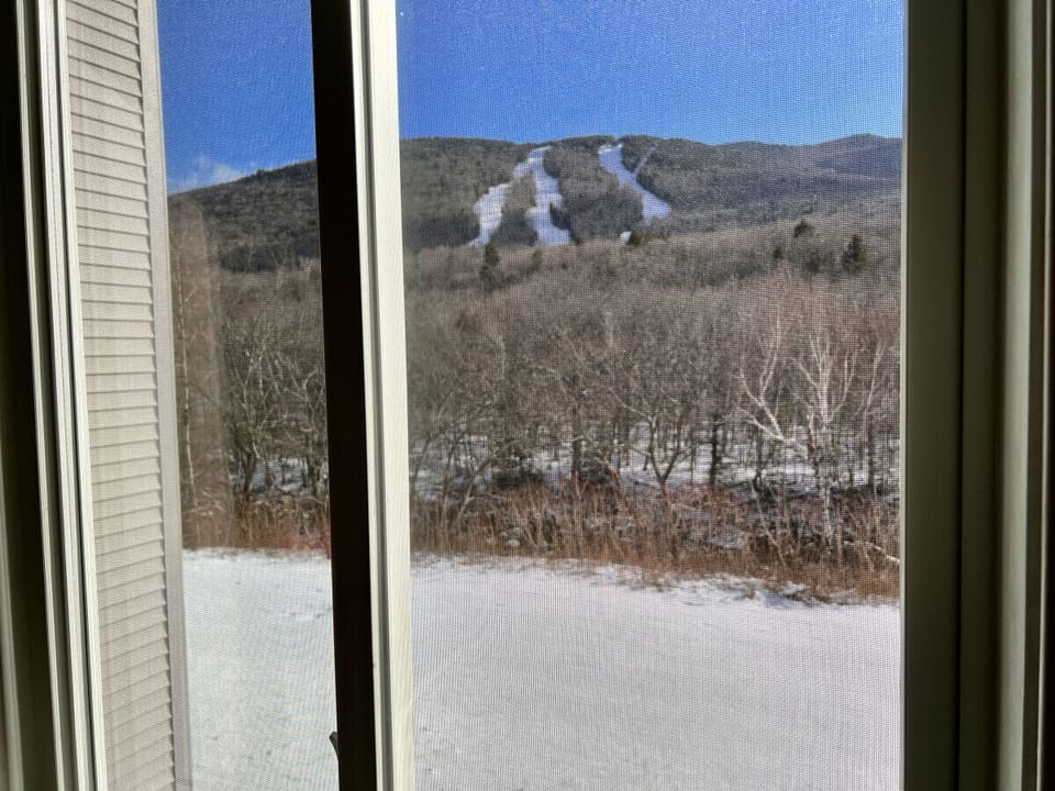 View of the slopes