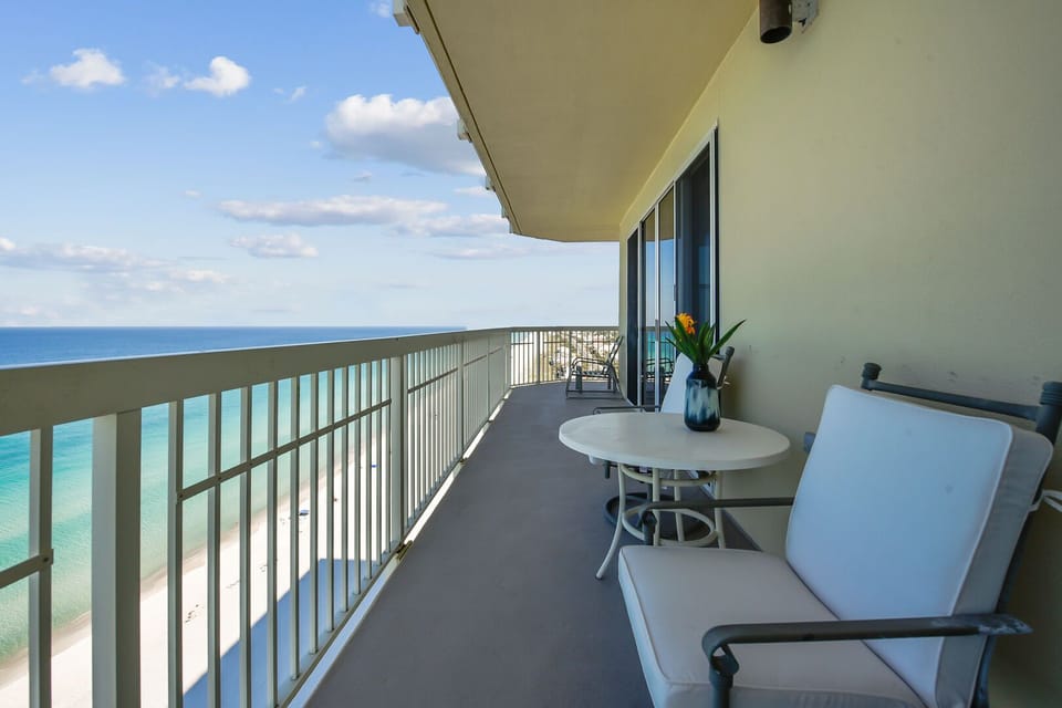 Private balcony