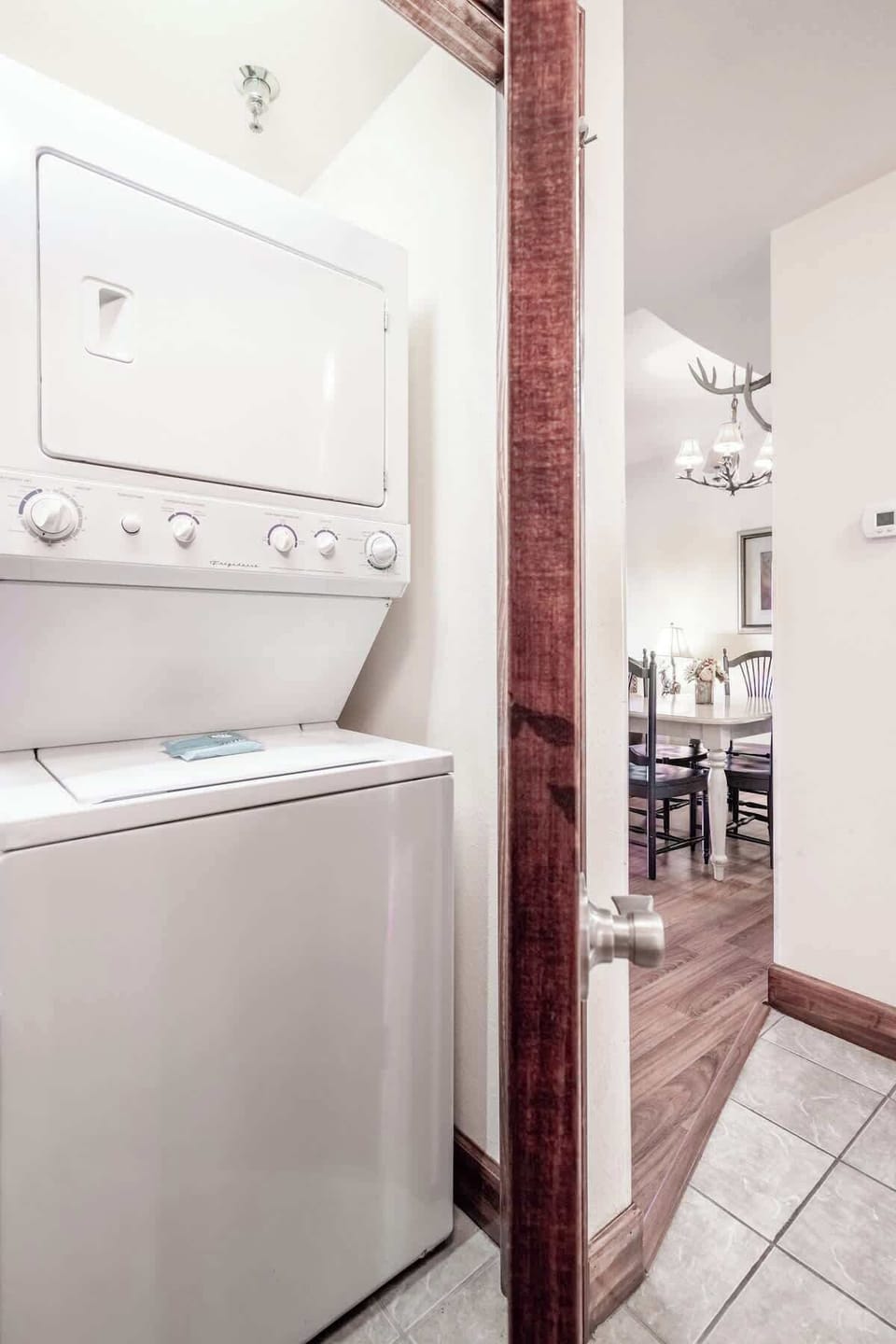 Get a little dirty on your excursions? No problem!  Feel free to wash & dry your clothes right in the unit!