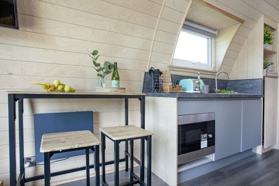 Seating inside and the kitchen area - Chapterhouse