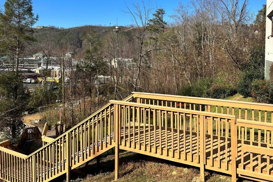 Building Staircase to Downtown