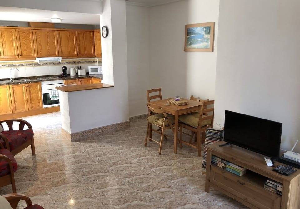 Kitchen and dining area