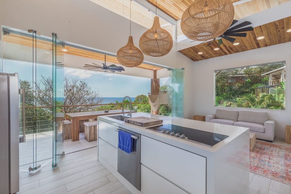 Kitchen and Living area