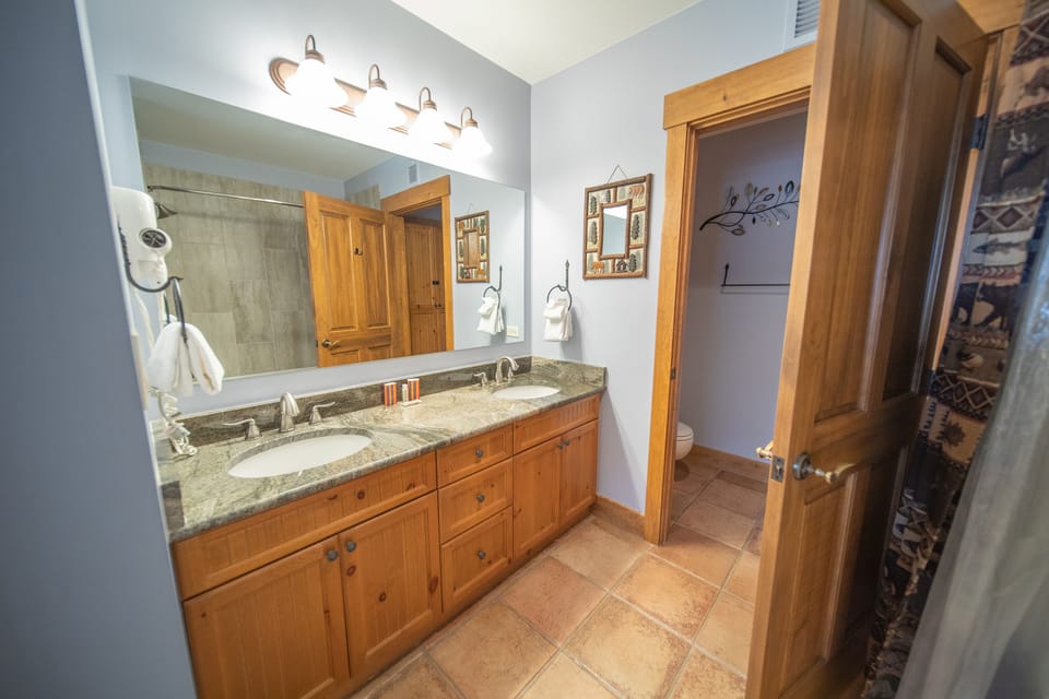 Master bathroom