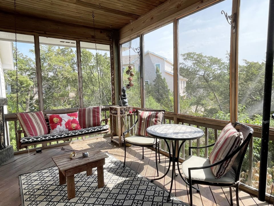 Rear Screened Porch, First Floor
