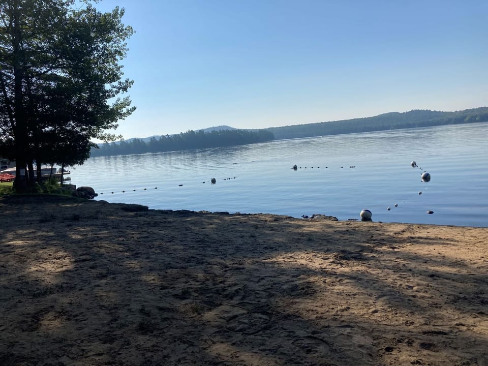 Association Beach on First Lake, minutes from home