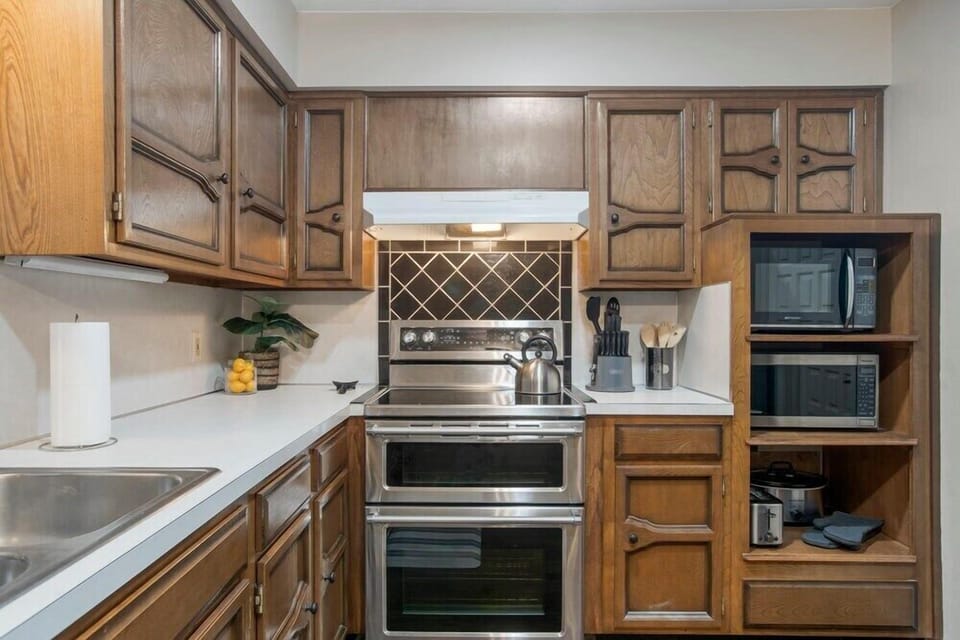 Cook up a storm in our fully equipped kitchen - everything you need to prepare a delicious meal