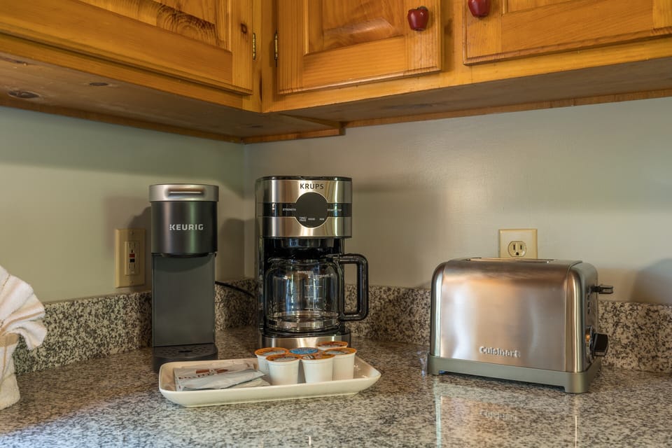 Keurig and drip coffee maker
