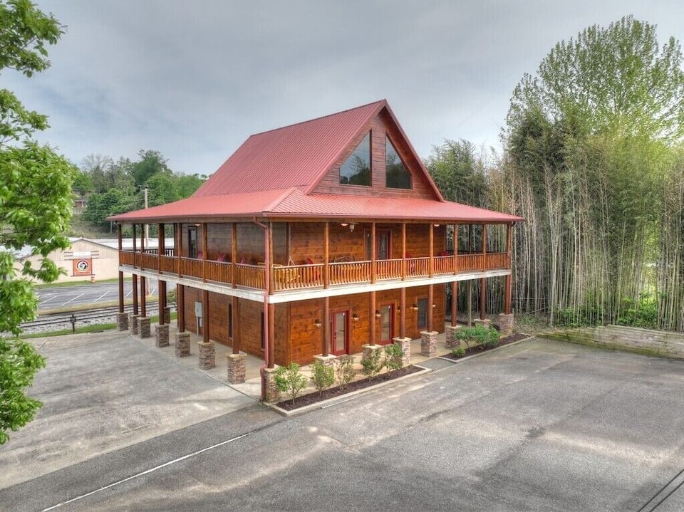 Lots of space for parking