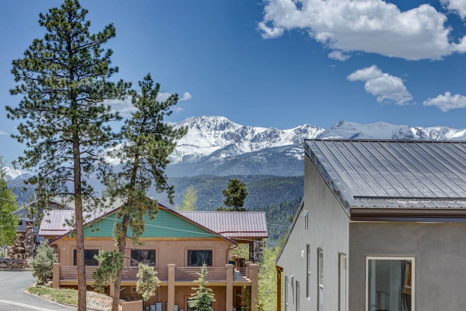 View from balcony. No zoom