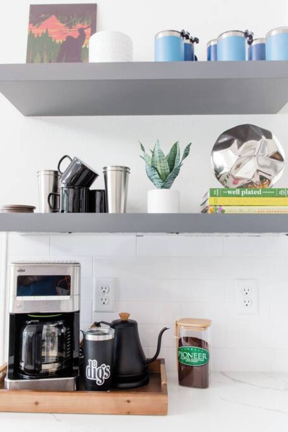 We provide coffee from our favorite local roaster, Pioneer Coffee. Tea also provided!