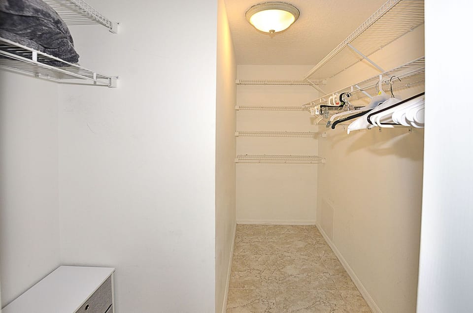 Master closet