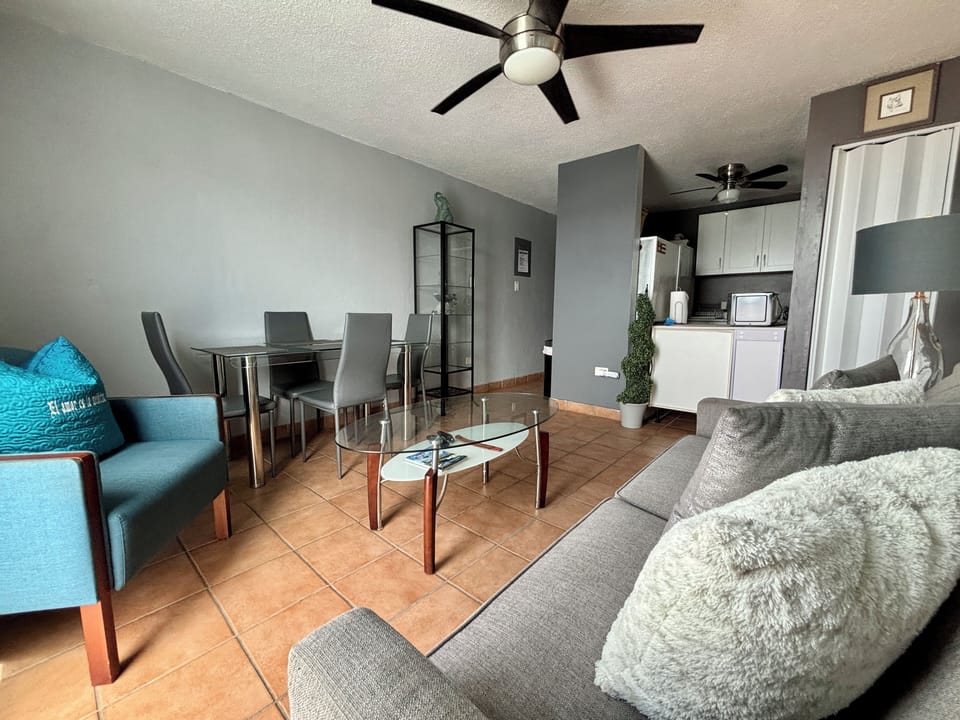 Living/dining area
