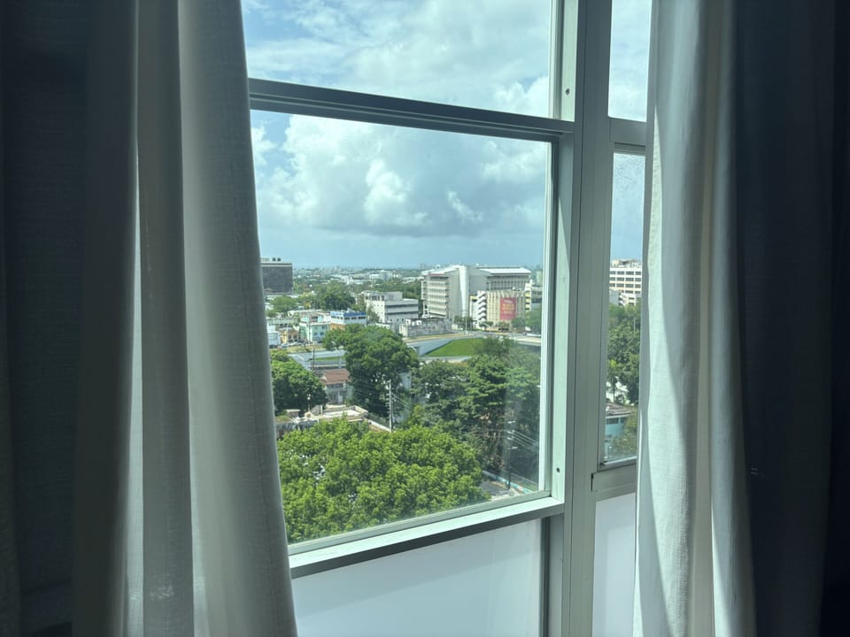View from the bedroom