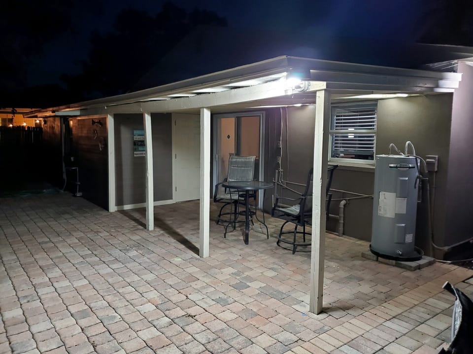 night patio view