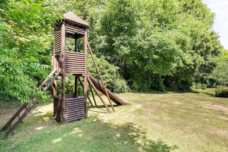 toboggan et tyrolienne