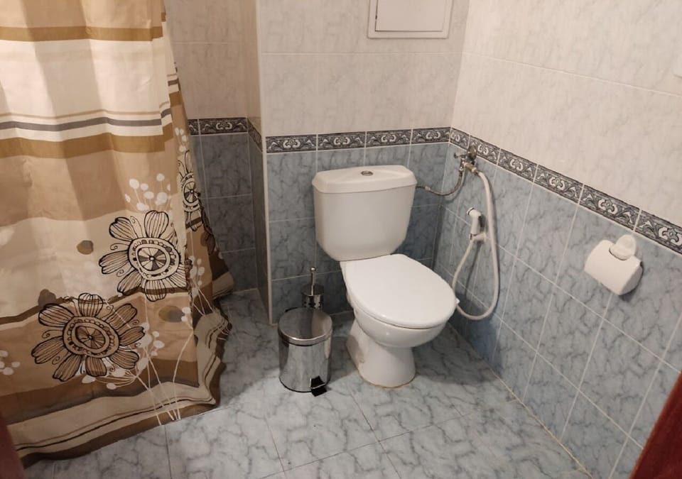 shower and toilet in Master Bedroom