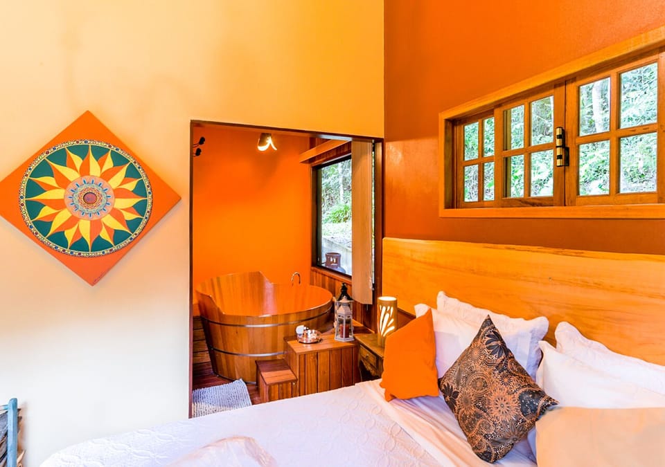 Romantic Cabin, Garden View, Garden Area | Individually decorated, individually furnished, laptop workspace