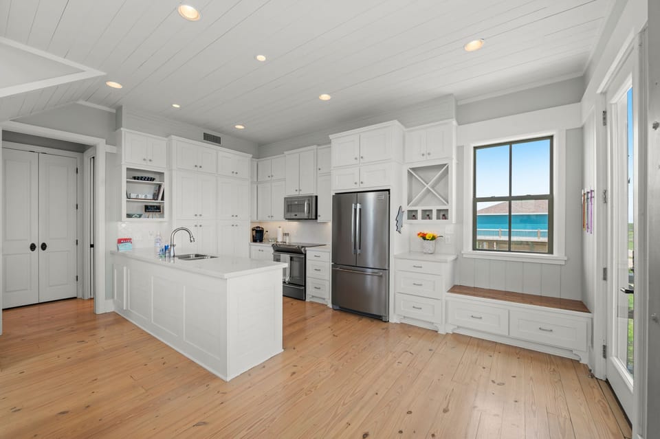 Beautiful open concept kitchen