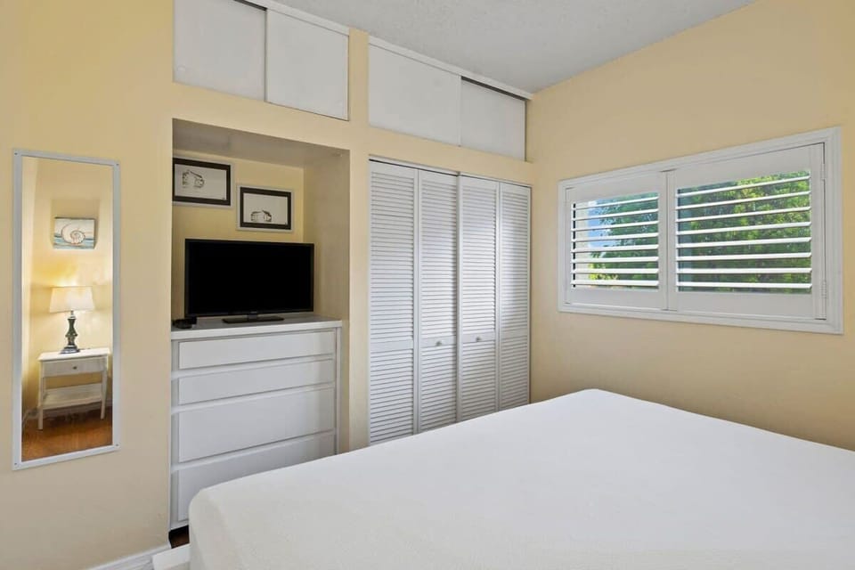 Master bedroom with king bed