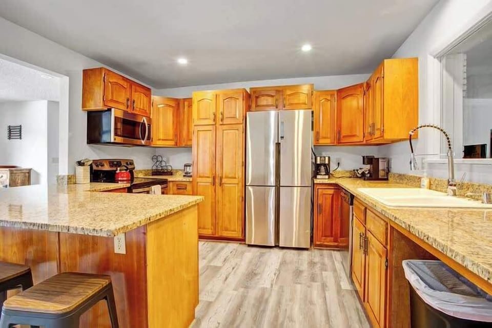 Fully stocked kitchen for you to prepare meals during your stay. 