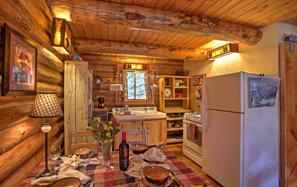 Log Cabin Kitchen