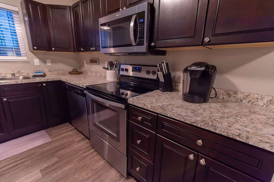 Kitchen - Susitna Suites #8