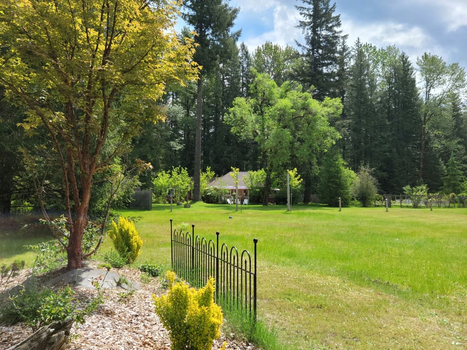 The field with Farmhouse in the distance