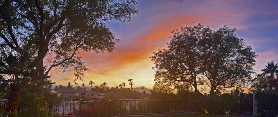 Enjoy endless sunset and mountain views every night of your stay!
