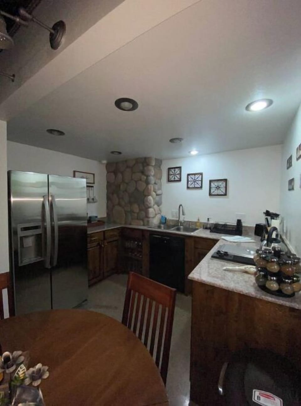 Fully stocked kitchen for easy home-cooked meals