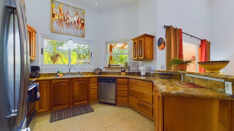Spacious kitchen