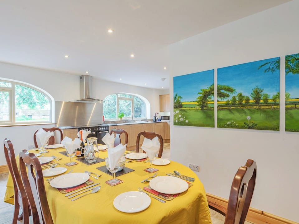 Dining Area | The Groom&rsquo;s Quarters - Panton House Farm, Wragby