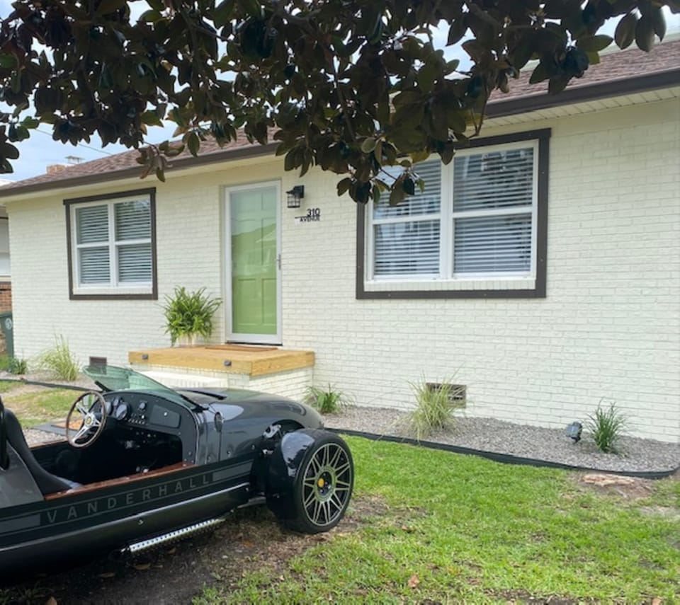 Plenty of free parking (as shown) in front of home on property. 