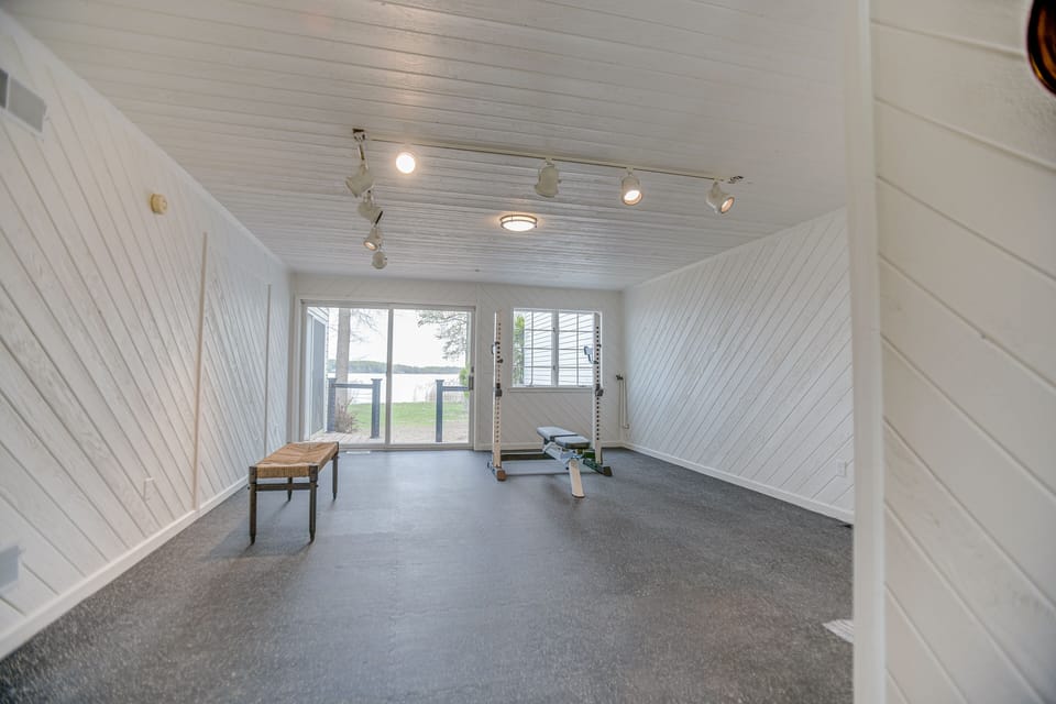 Work out room! You can work off all of the s'mores while on vacation!