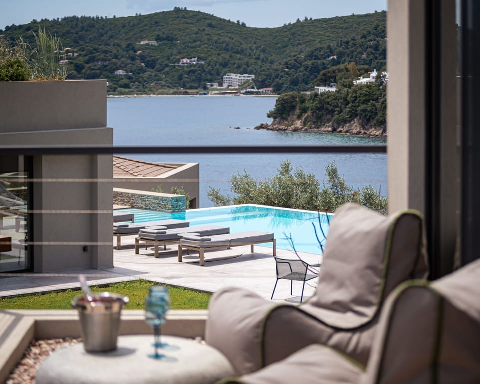 Siting Area With Sea View