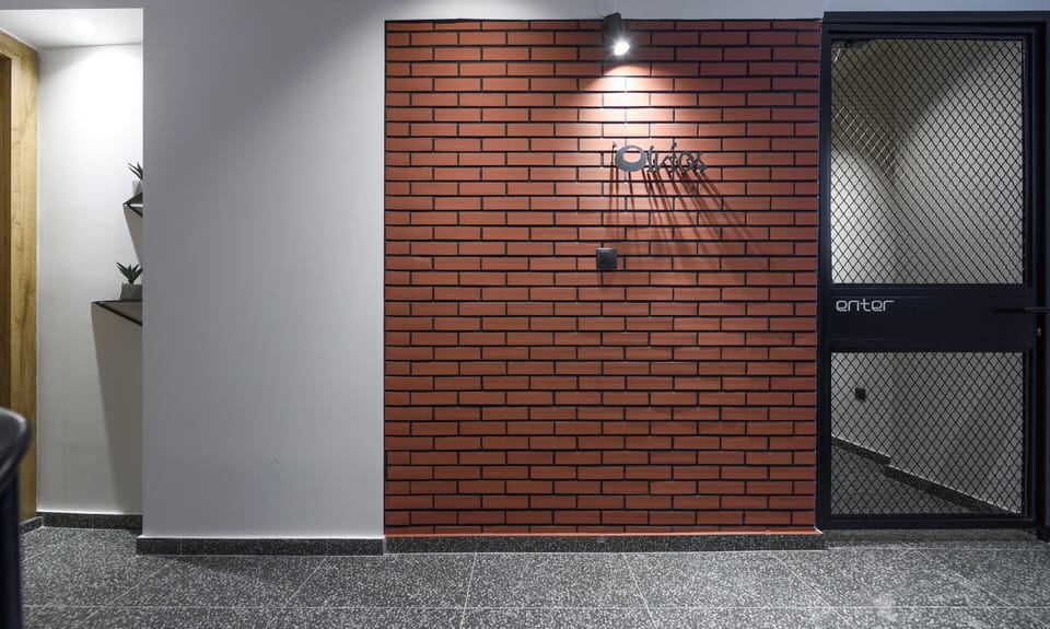 Interior entrance