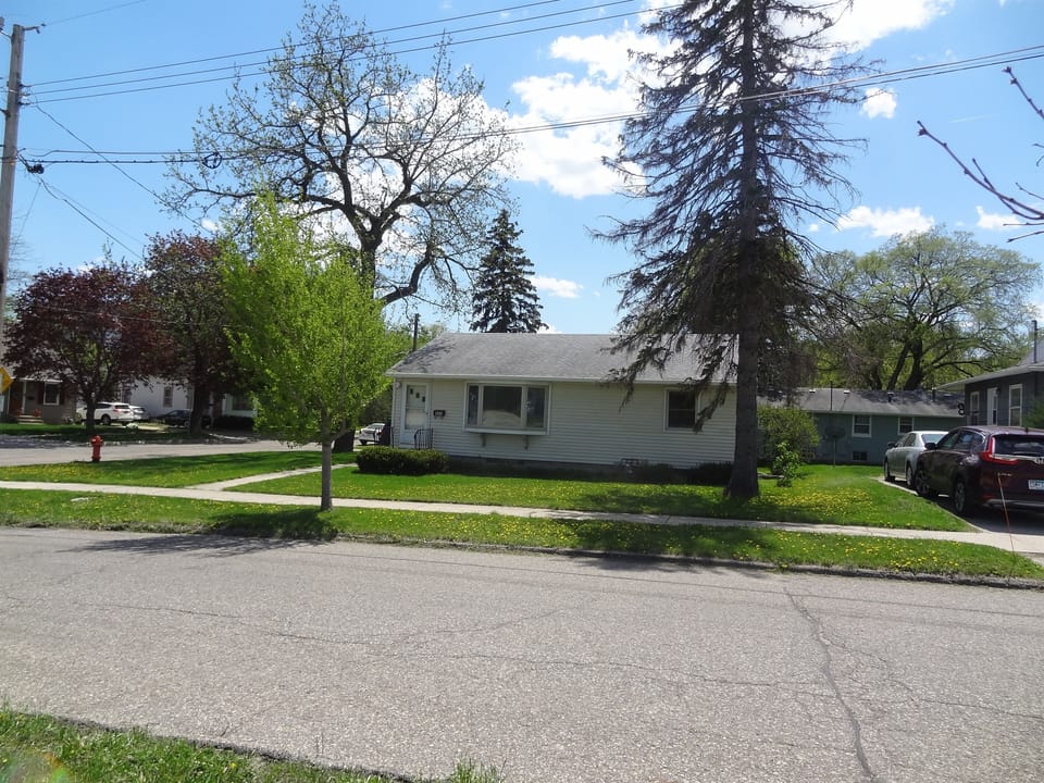 Exterior of the house.