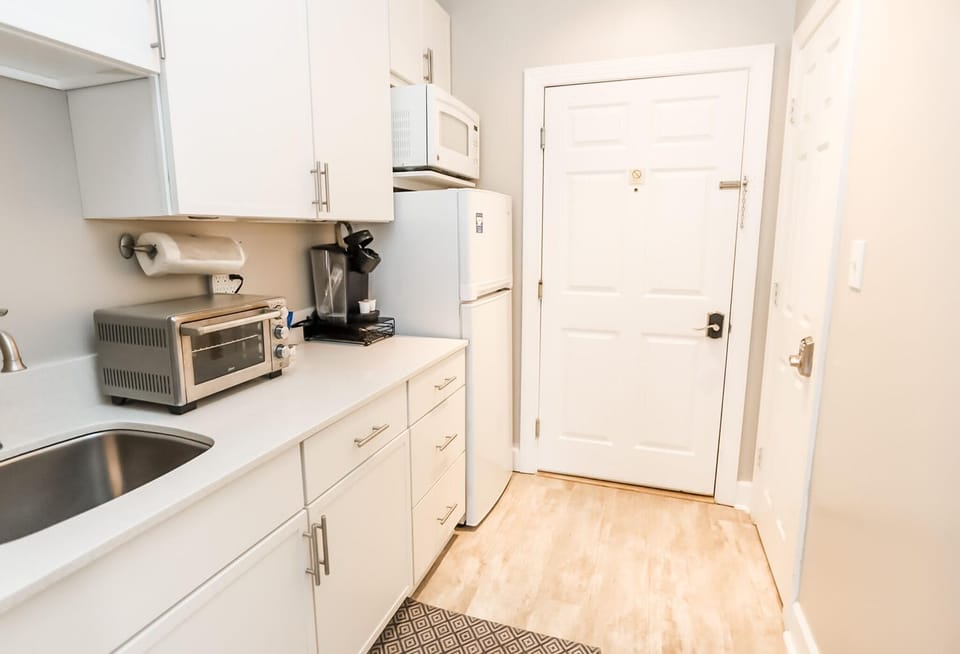 Renovated kitchen with dishwasher